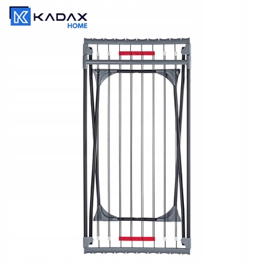 Сушарка для білизни Kadax балконна, підлогова, 110-198 см, на колесах