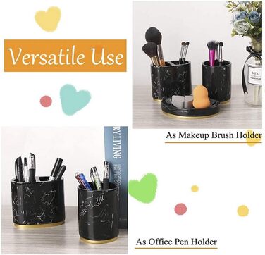 Набір аксесуарів для ванної кімнати 5 шт. з нержавіючої сталі, імітація мармуру, включає дозатор для мила, стакан для зубної пасти, мильниця, тримач для зубних щіток, набір для ванної кімнати, білий/чорний (білий + золото)