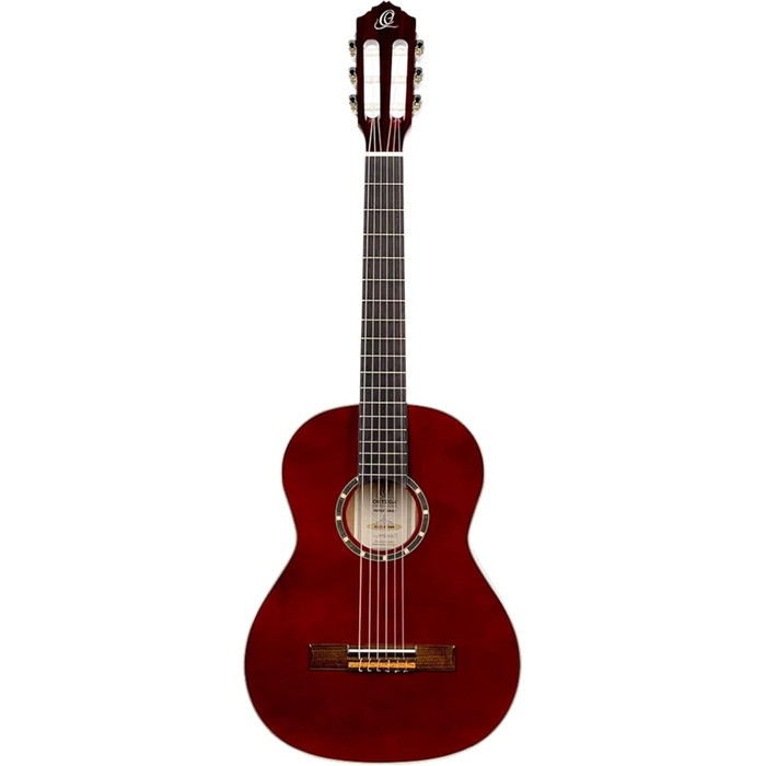Гітара Ortega 3/4 Konzert Family Series – Fichte, Махагоні, Вишневий колір – з чохлом Gig Bag (R121-3/4WR)