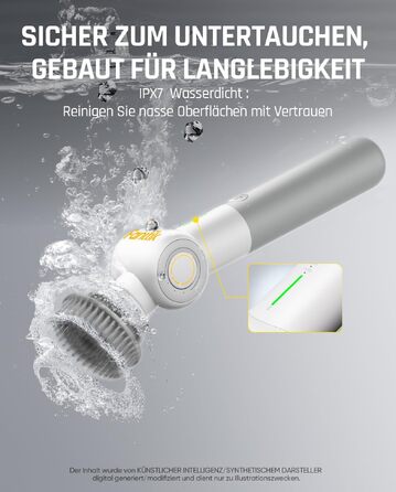 Електрична щітка для чищення Fanttik Flip G9 Pro з двигуном VoltiPulse, біла