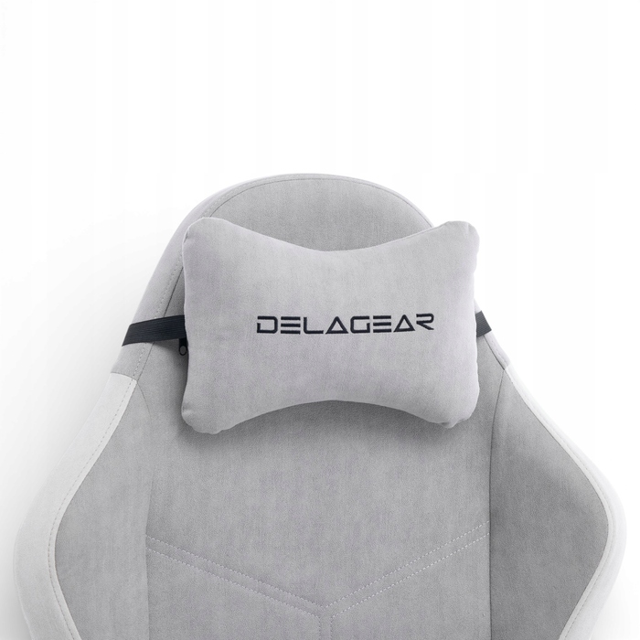 Ігрове крісло Delagear G 325, сіра тканина