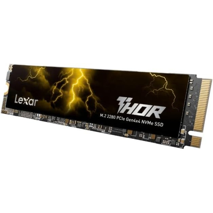 Lexar Thor Pro 1TB SSD: Швидкий M.2 NVMe накопичувач PCIe Gen4 для PS5, ноутбуків та ПК