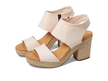 Сандалі жіночі TOMS Majorca на платформі, колір персиковий (37 EU)