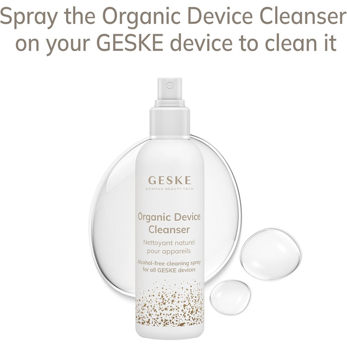 Силіконова щітка для тіла GESKE Body Brush 4 в 1 для глибокого очищення та масажу, Midnight
