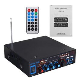 Bluetooth підсилювач 800W для авто і дому HiFi стерео аудіо з MP3/SD/AUX, пульт