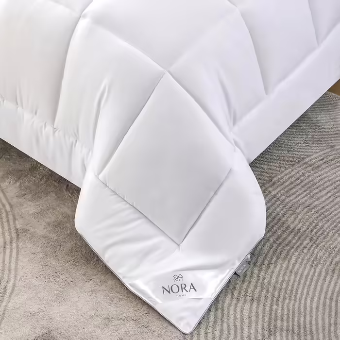 NORA HOME Duvet Cover 240x260 Winter Extra Warm 400 GSM. Very High Thermal Insulation 4.5/5. Hypoallergenic Comforter. Microfiber 3D Quality Oeko-TEX - Oslo 260 x 240 cm