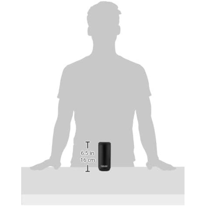 CamelBak Horizon Can Cooler, Insulated Stainless Steel (Black, Standard Size)