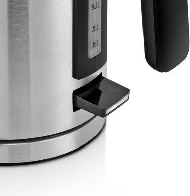 WMF Lono Stainless Steel Kettle 1.6l, Electric Kettle with Scale Filter, 2400 W, Illuminated Water Level Indicator, Matte Stainless Steel