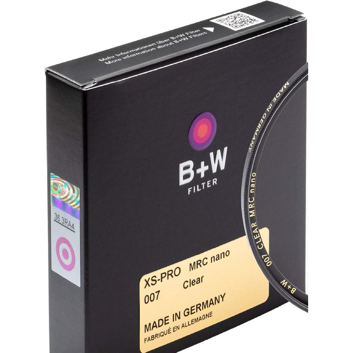 Фільтр захисний B+W XS-Pro 58mm (MRC Nano, Slim, 16-шарів покриття)