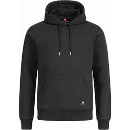 Худі Janga від Höhenhorn для чоловіків, чорний, XXL, з високоякісної бавовни