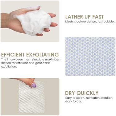 Скрабер для тіла INNERNEED з м'якого силікону, харчового класу, душ-щітка, щітка для очищення рук, м'яке відлущування, гарна піна, (Set6) 4 шт.