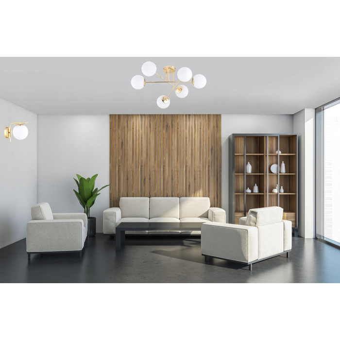 Настінний світильник Elko-Lighting, жовтий, E27, 60 Вт