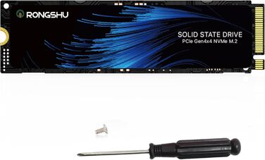 SSD NVMe 1TB PCIe 4.0 M.2 2280 для ігор та ПК, 7400 МБ/с, 3D NAND TLC, внутрішній накопичувач