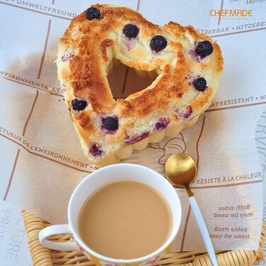Форма для випічки CHEFMADE Ellipse для чізкейку, овальна, 20 см, антипригарна, золотиста. Для духовки та мультиварки