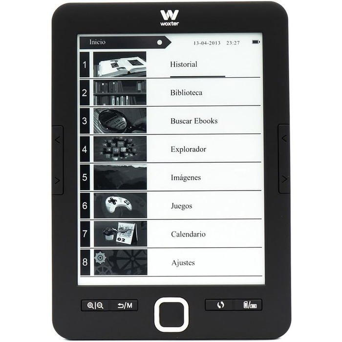 Woxter Scriba 195 Black - Електронна книга з 6