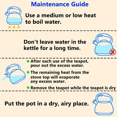 Чайник Teekessel Herd 3.2 л з нержавіючої сталі, для плити (газ, електрика), з дерев'яною ручкою, чорний