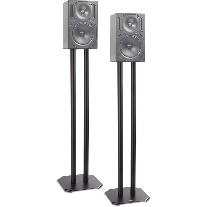 Підставка для колонок Duronic SPS1022/80 – 80 см – з піском – для Hi-Fi/Stereo/Heimkino 5.1