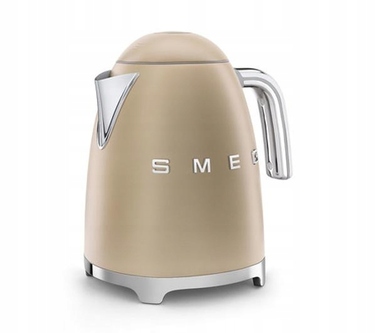 Електричний чайник Smeg KLF03CHMEU, 2400 Вт, 1,7 л, жовтий/золотий