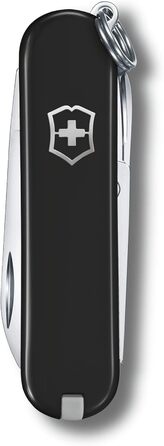 Мультитул Victorinox Classic SD Dark Illusion: 7 функцій, швейцарський ніж, подарунок