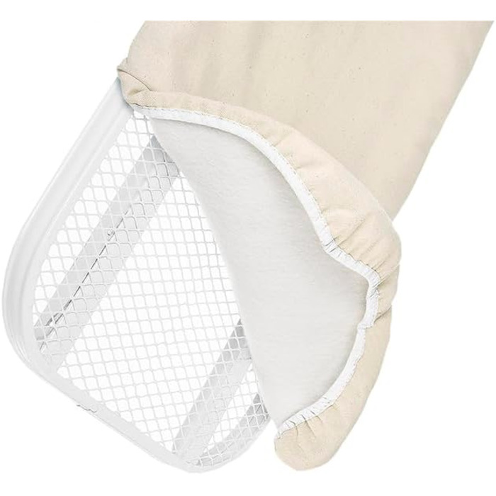 Покриття та мат для прасувальної дошки Whitmor Deluxe, Медальйон-Сірий, для прасування