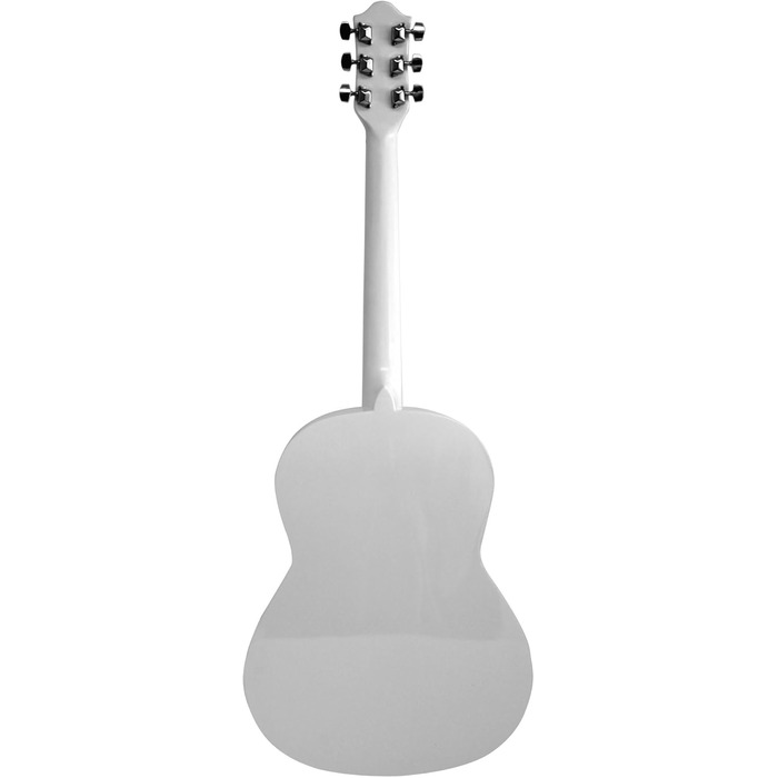 Акустична гітара Martin Smith з комплектом: струни, медіатори та ремінь - синього кольору (білий, Single)