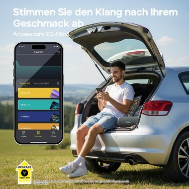 Tribit StormBox Lava: Портативна Bluetooth колонка 80 Вт, чорна. Водонепроникна (IP67), 24 год, Bluetooth 5.4, EQ, Bass Boost, TWS для вечірок, пляжу, кемпінгу
