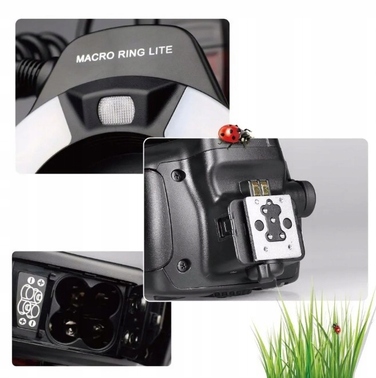 LED-спалах TTL Meike MK-14EXT для макрофотографії, для CANON