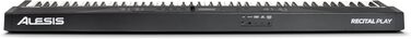 Клавіатура Alesis E-Piano з 88 клавішами, 480 звуків, USB-MIDI, динаміками, аксесуарами та уроками для початківців