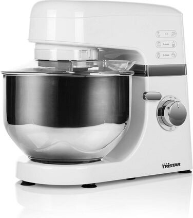 Кухонна машина Tristar MX-4817 з чашею 5л з нержавіючої сталі, 1200 Вт