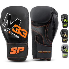 color: mattschwarz / neonorange
