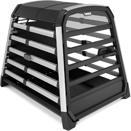 Трейлер для собак Thule Allax Hundebox Black/Aluminum XL Compact - переноска для собак в авто