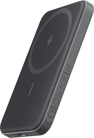 Anker MagGo 5000mAh Powerbank з магнітним з'єднанням (iPhone 13/12), чорний