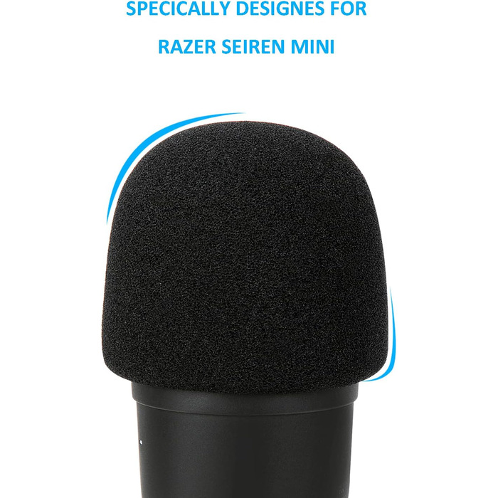Кріплення для мікрофона YOUSHARES Razer Seiren Mini/V3 Mini – професійний тримач з вітрозахистом для геймінгу, стрімінгу та подкастингу