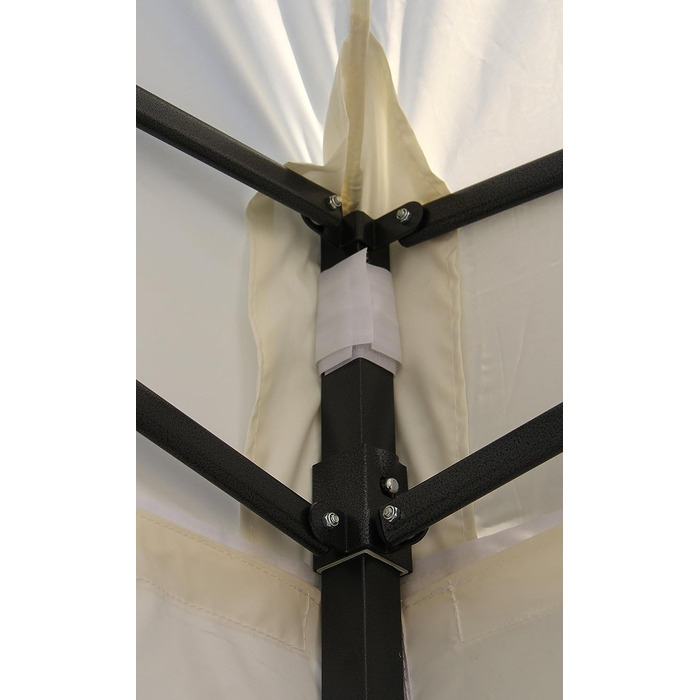 All Seasons Gazebos Pavilion, 2 x 2 m, robust, completely waterproof (Cream)