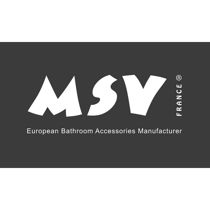Смітник для ванної кімнати MSV з педаллю та знімним внутрішнім відром, нержавіюча сталь, бежевий, 3 л