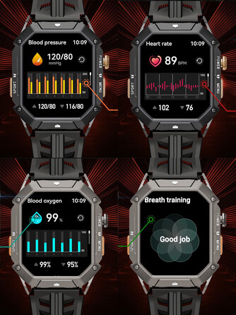 Чоловічий смартгодинник Smart-Trend F249B, чорний