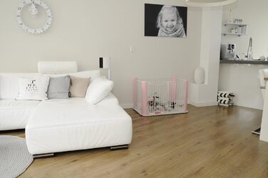 Вольєр для цуценят Iris Ohyama CLS-960 Rosa, 60 см, рожевий. Ідеально для собак та котів, для дому та вулиці