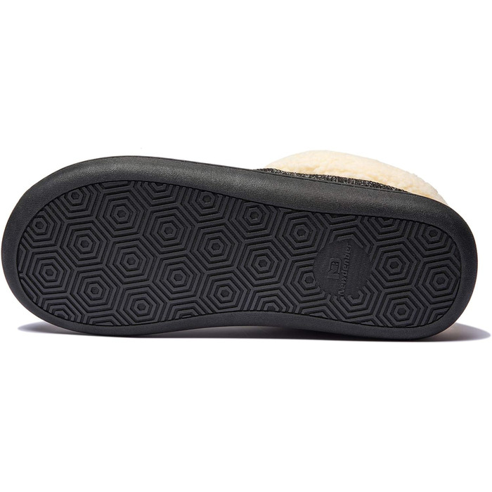 Тапочки халатні NewDenBer для дому, чоловічі та жіночі, з піною-пам'яттю, теплі, зручні, зимові, з антиковзкою гумовою підошвою (39/40 EU, 23, чорний/сірий)