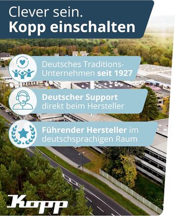 Steckdosenleiste Kopp POWERversal 10-fach, срібно-чорна, IP20, 1.4м, 90° кут, захист від дотику