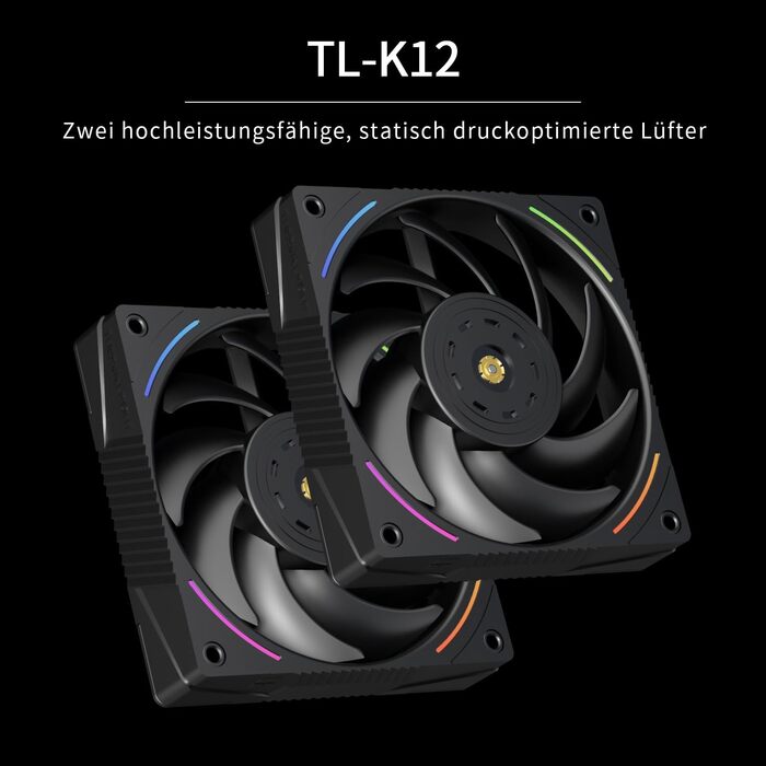 Кулер для процесора Thermalright Peerless Assassin 120 VISION MAX ARGB Black, 2 вентилятори TL-K12 PWM, 5