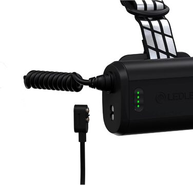 Лобовий ліхтар Ledlenser H19R Signature 4000 лм, LED, акумуляторний, червоне світло, IP67, Bluetooth, 330 м, USB-зарядка, кріплення на шолом, для MTB та outdoor