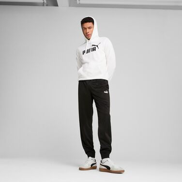 Чоловічий худі Puma ESS No. 1 Logo Hoodie Tr білого кольору, розмір L
