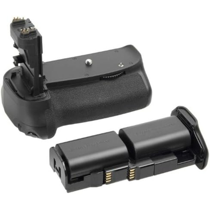 Набір батарейного хвата Ayex для Canon EOS 70D, 80D, 90D з 2 x LP-E6N акумуляторами та високоякісним затвором