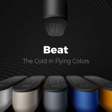 Електричні грілки для рук OCOOPA MagTwins, 10000 mAh, 4 режими нагріву, USB Power Bank, блакитний