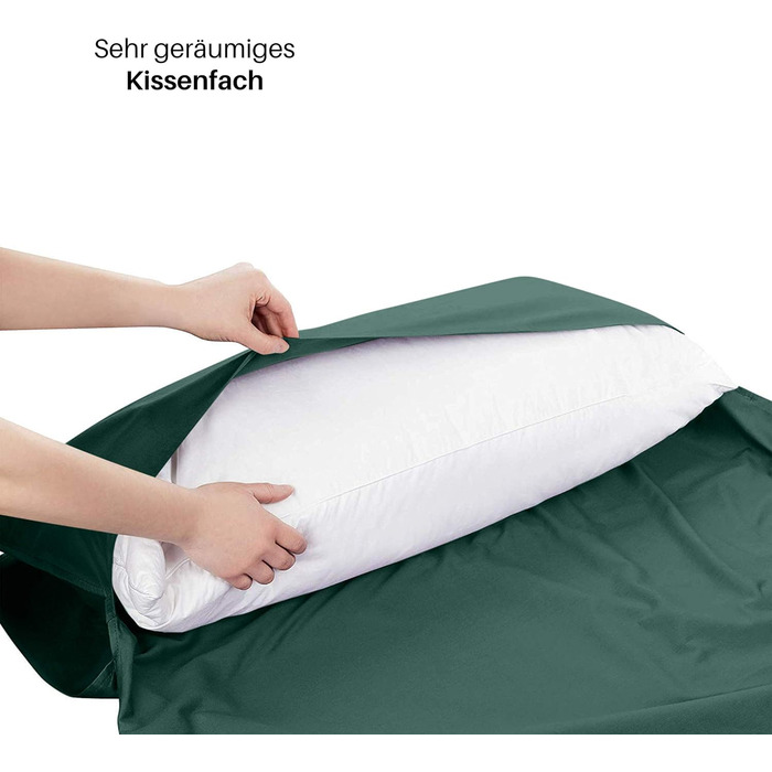 Traveler's Pal Hüttenschlafsack (Hutten Sleeping Bag) made of 100% Duraweave - Sleeping bag with side and foot zipper - Lightweight and thin Inlett summer sleeping bag, breathable and skin-friendly