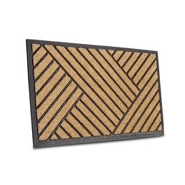 Килимок для входу Hanse Home кокосовий з гумовою основою 45x75 см для дому та вулиці