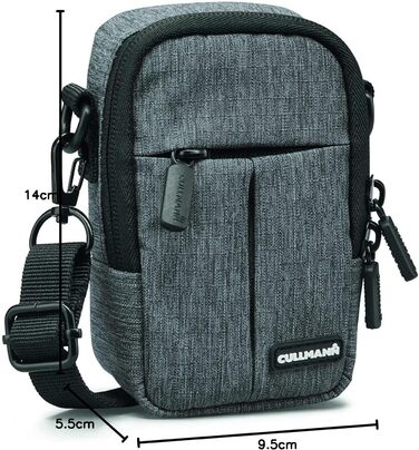 Стійкий намет Cullmann Malaga Compact сірого кольору, 70x120x50 см