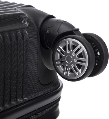 Набір валіз-ролерів (3 шт.): M, L, XL, білий слонова кістка. Сучасний набір валіз з жорсткою оболонкою, 4 колеса, захисне замкове механізм, зручна ручка.