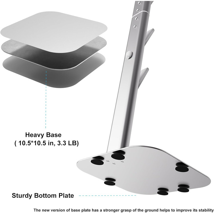 MOOPHY Vacuum Stand Holder Storage Station Compatible with Dyson V7 V8 V10 V11 V12 V15 G5 SV18 SV21, compatible with Dyson cordless vacuum cleaners