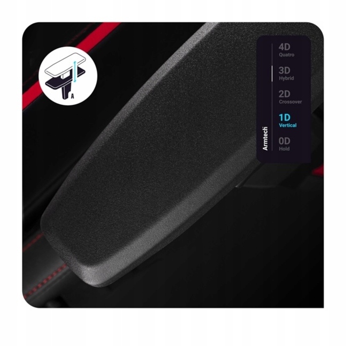 Ігрове крісло Diablo Chairs X-One 2.0, штучна шкіра, чорно-червоне